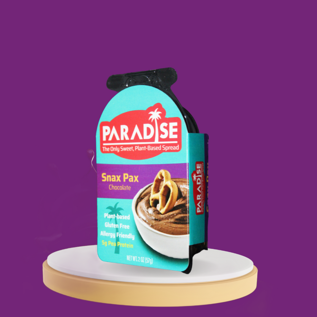 Individual Paradise Snax Pax - Chocolate Spread & Grain Free Pretzels